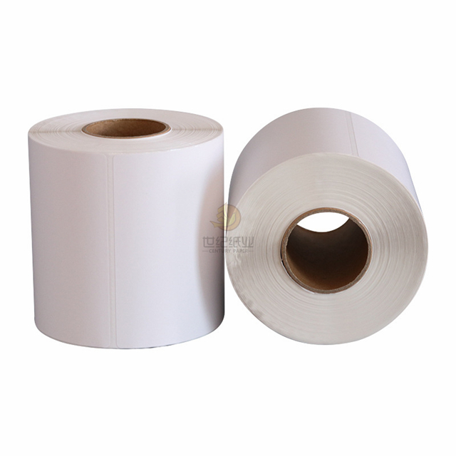 Papel térmico libre de Bpa de 57 mm x 40 mm para etiquetas de ropa