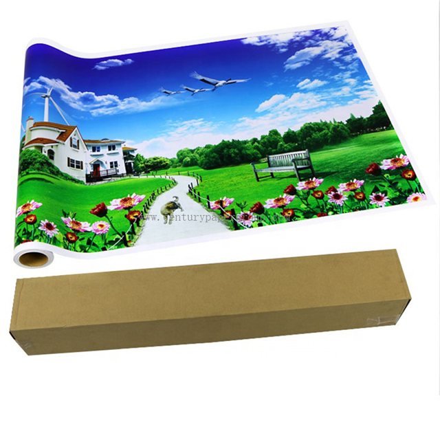 Vinilo Autoadhesivo Brillante Imprimible Blanco 140g