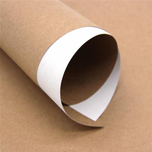 Tablero de papel Kraft superior blanco revestido para cajas de regalo