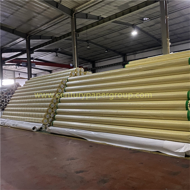 Material de pancarta enrollable de PVC con parte posterior gris 