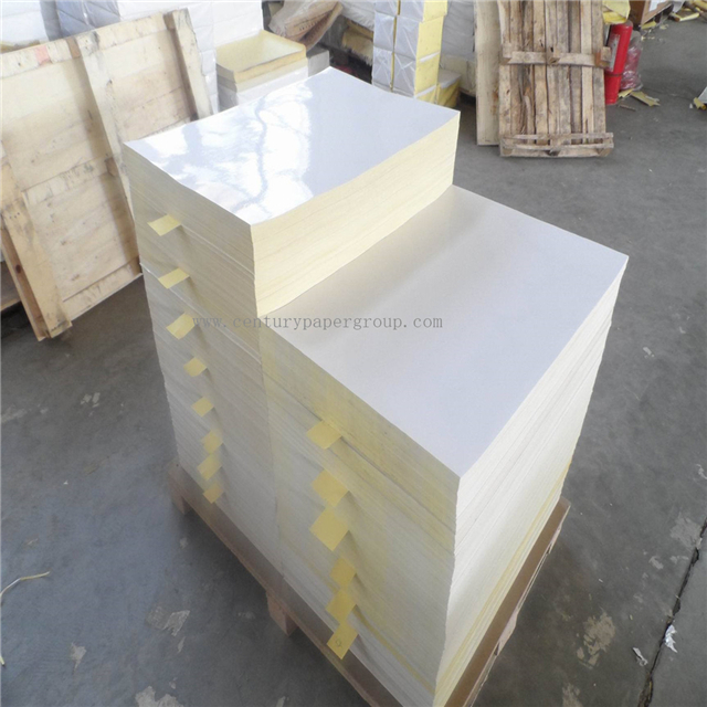 Materia prima de la fábrica de la etiqueta engomada del papel autoadhesivo de la buena calidad de los 70*100cm