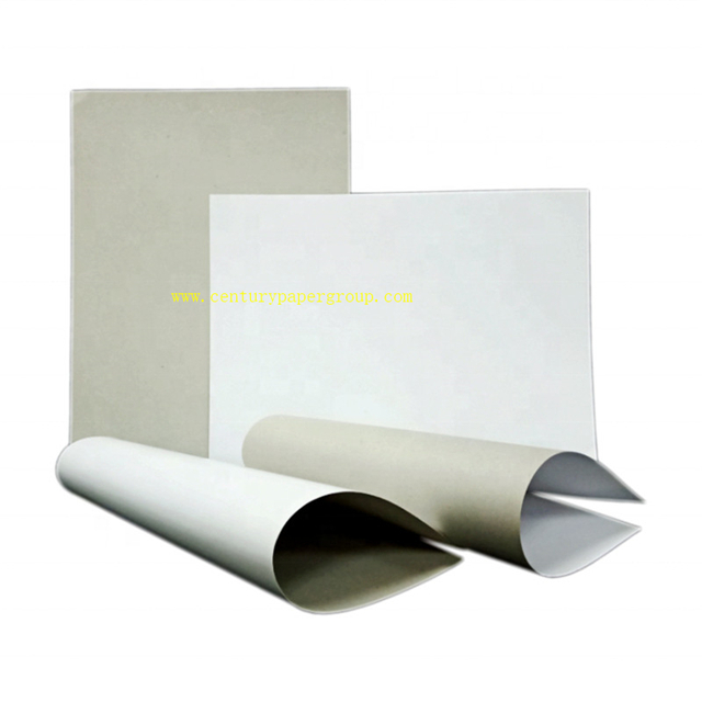 Tablero de embalaje - Tablero dúplex con respaldo gris al por mayor