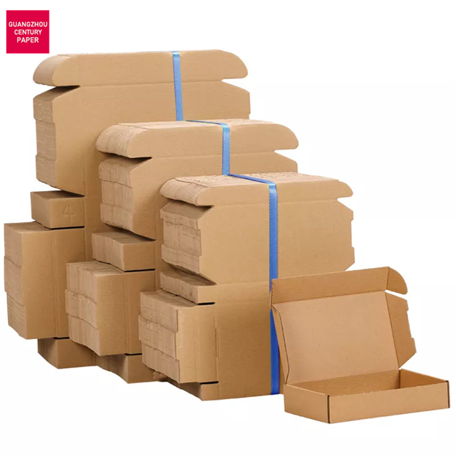 Venta al por mayor de cartón corrugado de papel Kraft personalizado