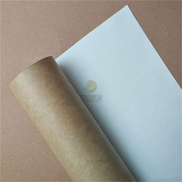  Papel de liar marrón Kraft Back Rolling Papers Tablero de papel revestido blanco