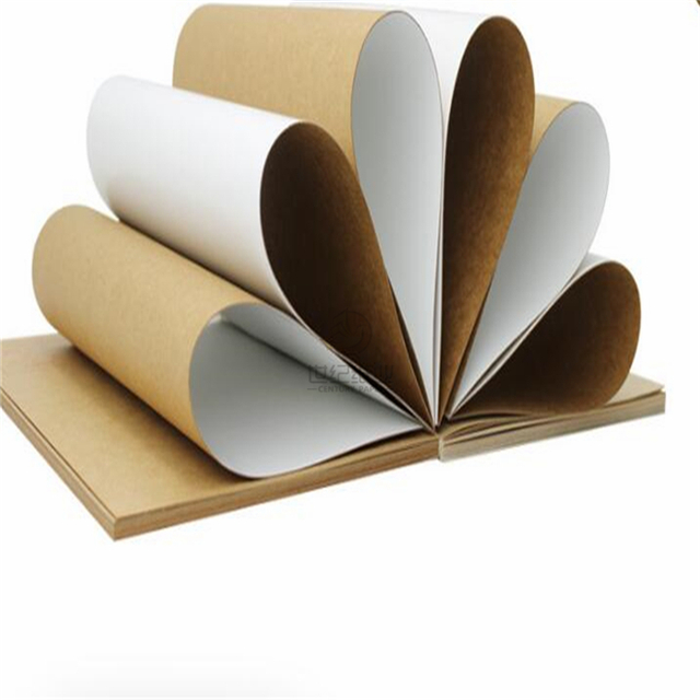 Tablero de papel Kraft Testliner 200GSM recubierto Whitetop
