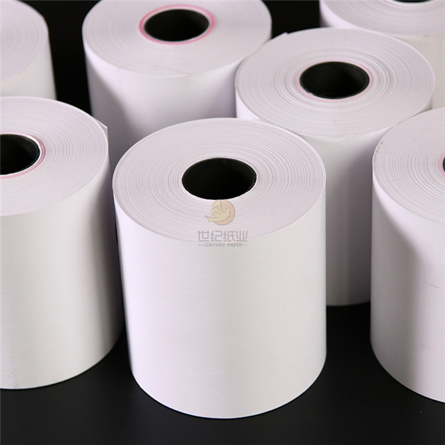 Papel térmico de papel de grafeno térmico libre de BPA de 55 g/m² para cajero