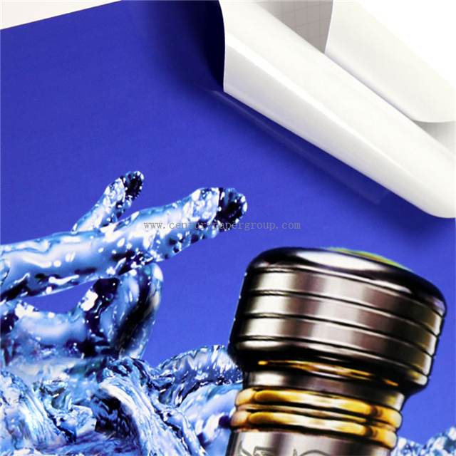 Rollo de adhesivo de vinilo autoadhesivo de PVC imprimible extraíble impermeable de calidad 120g/140g/160g